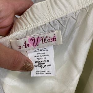 Vintage Black and white polkadot halter dress